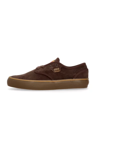 Sneakersy Globe zamszowe brązowe
