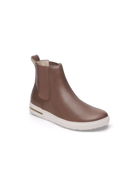 Sztyblety Birkenstock skórzane brązowe
