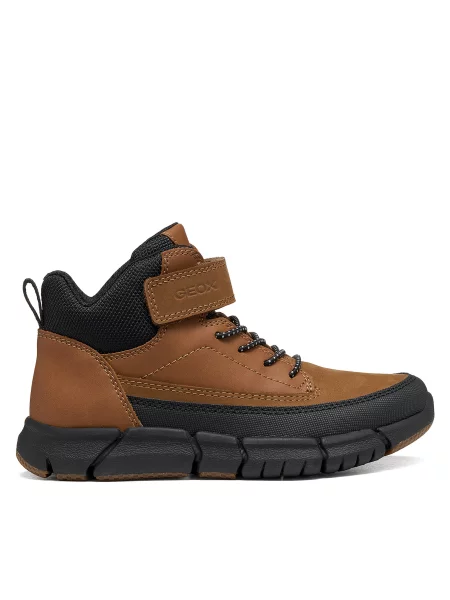 Bakancs Geox J Flexyper Boy M barna