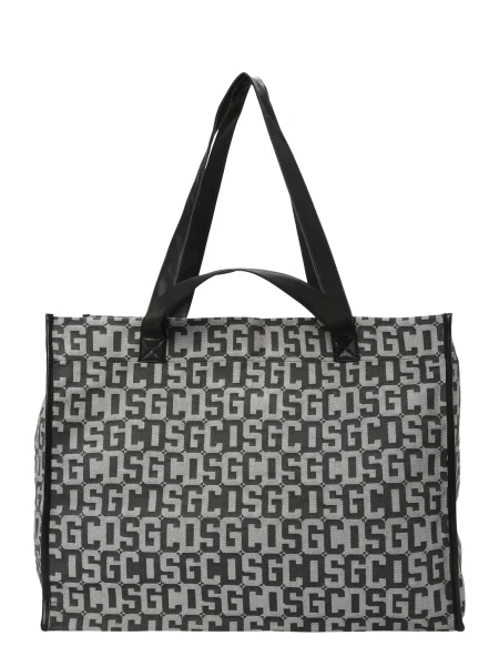GCDS Shopper táska szürke fekete