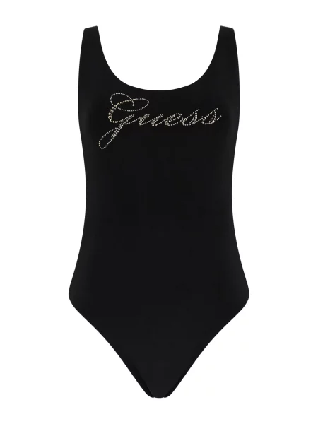 GUESS Enodelne kopalke ANNALISA' črna