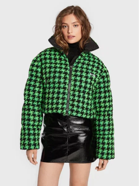 MSGM Kurtka puchowa zielony