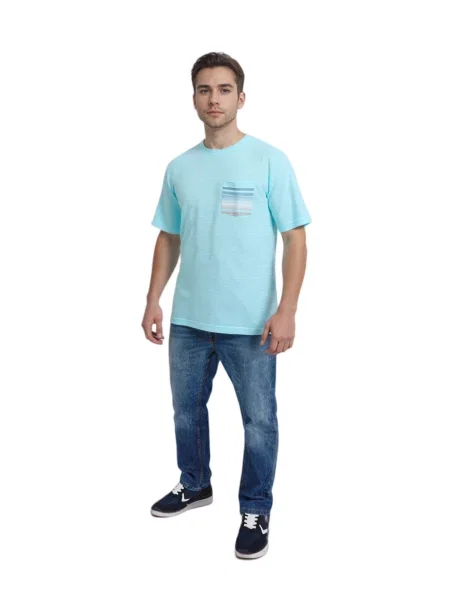 TOM TAILOR Tricou / turcoaz albastru