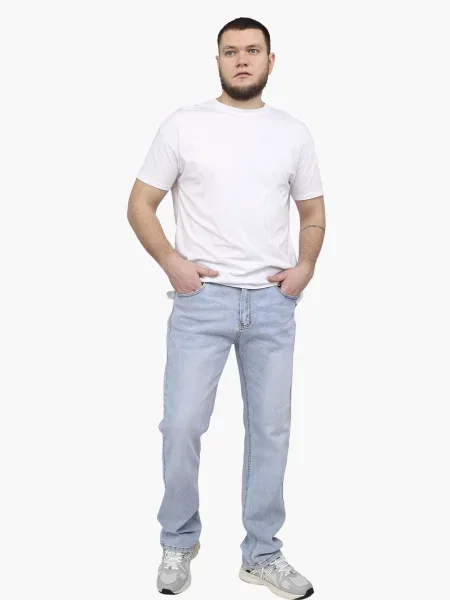 Джинси мом YUKI блакитний