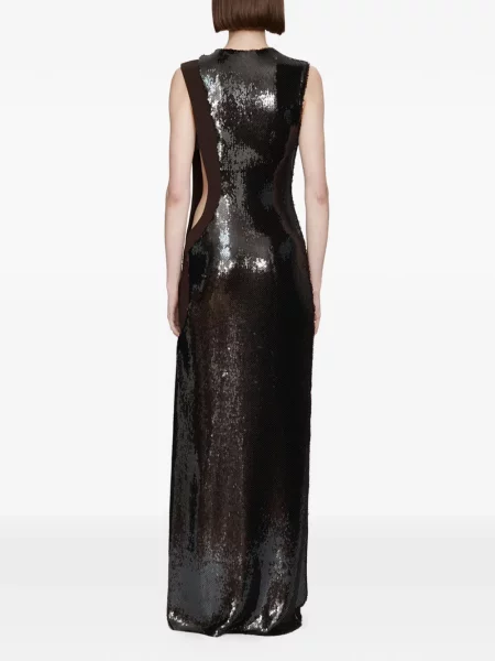 Rochie Christopher Esber cu paiete de costum negru