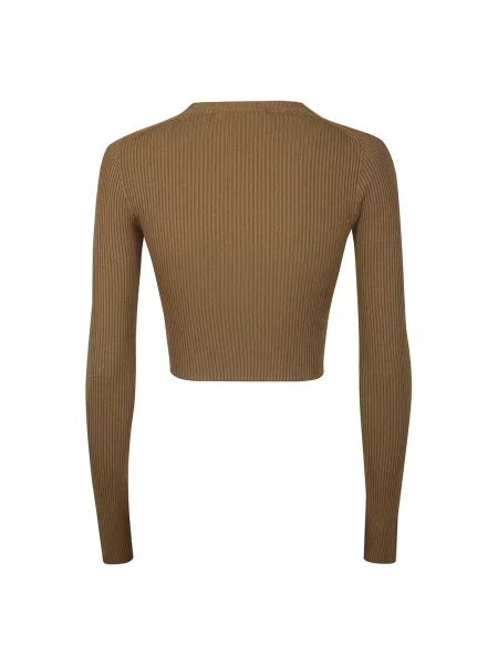 Sweter Max Mara brązowy