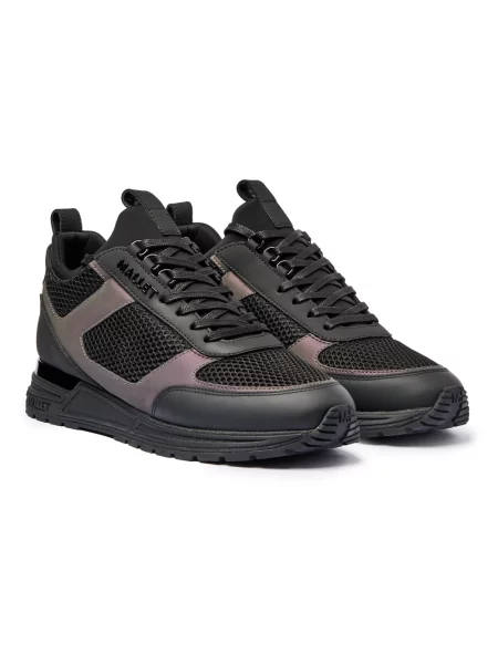 Sneakersy Mallet London skórzane czarne