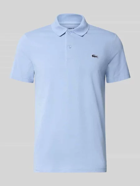 Koszulka polo o kroju regular fit z mieszanki bawełny Lacoste
