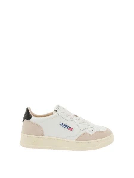Sneakersy Autry skórzane białe