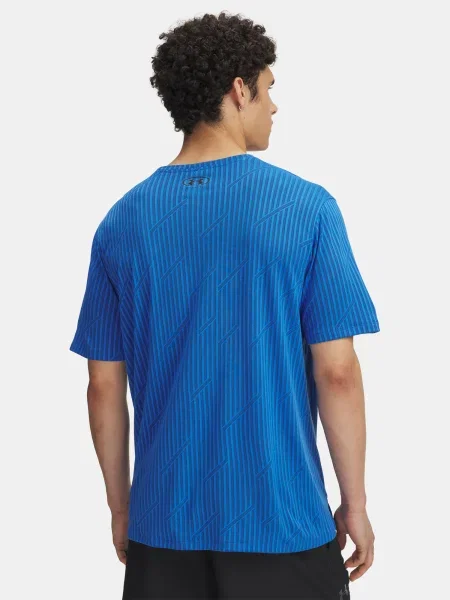 Žakárové tričko Under Armour čierna