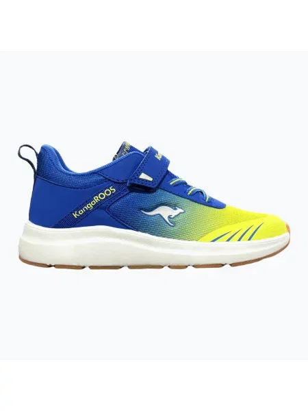 Buty dziecięce KangaROOS KB-Rida EV skydiver/limetta niebieskie