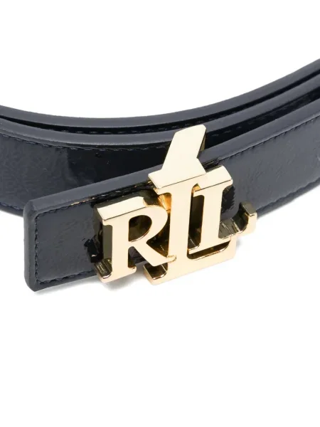 Remen Lauren Ralph Lauren sa kopčom s autogramom plava