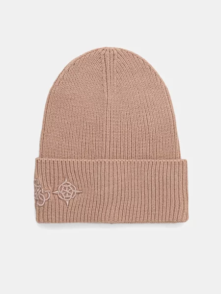 Шапка з додаванням вовни Guess CRESIDIA бежевий
