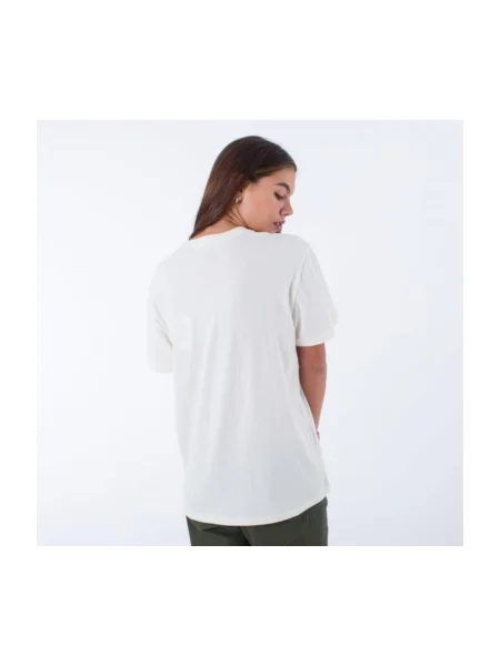 Tricou Hurley alb