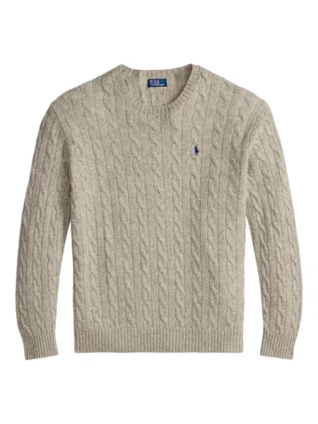 Căciulă Polo Ralph Lauren cu broderie cu dungi cowboy roșu