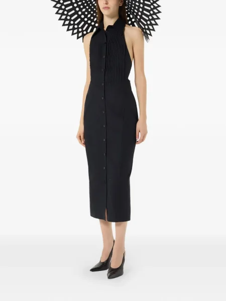 Kostiumas midi suknelė Blumarine iki kelių juoda