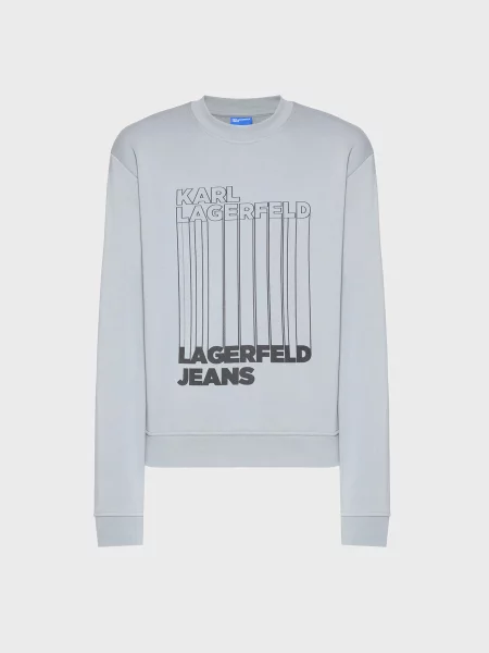 Свитшот Karl Lagerfeld Jeans серый