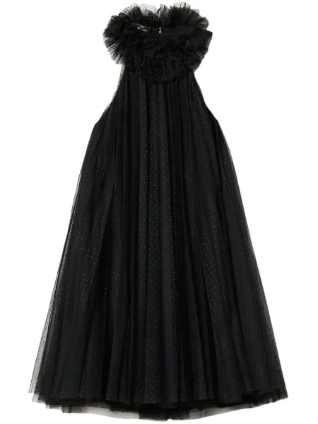 Odgovarati mini haljina Twinset od tila crna