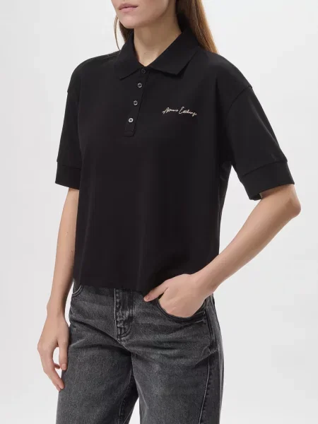 Поло Armani Exchange черное