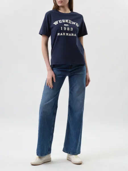 Футболка Weekend Max Mara синя