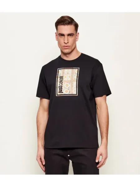 Just Cavalli Tricou negru