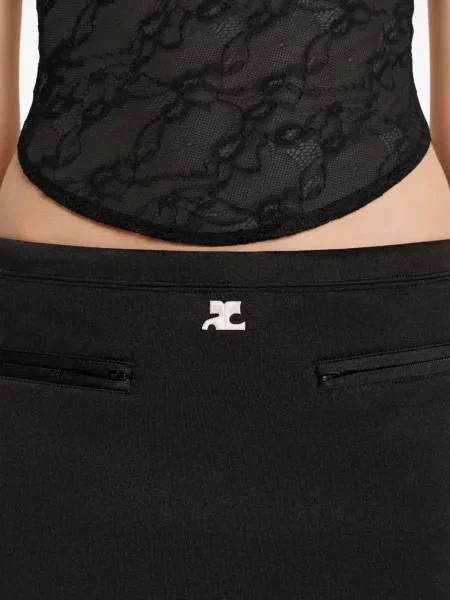 Fustă Courreges negru