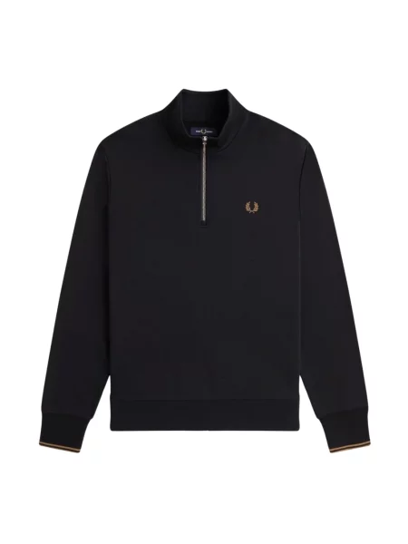 Bluza rozpinana Fred Perry czarna