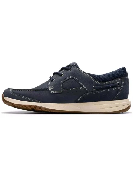 Čipkované tenisky Clarks modrá