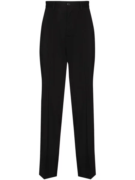 Pantaloni chino Our Legacy de lână negru