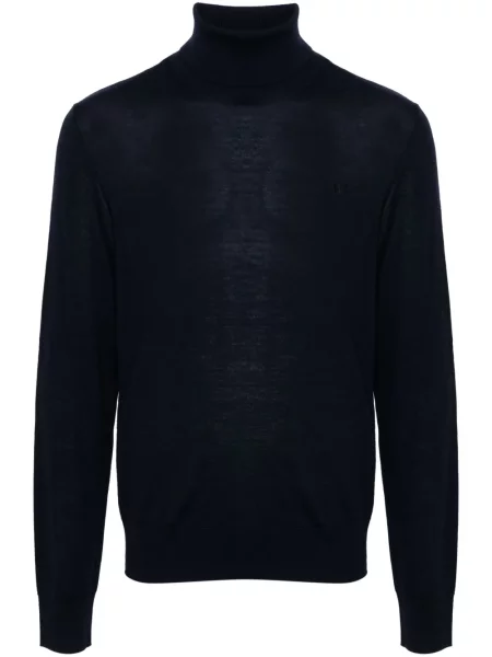 Haftowany sweter Dsquared2 niebieski