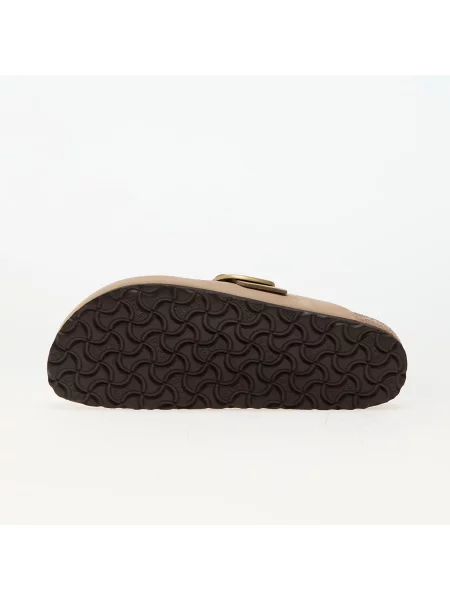 Kožené tenisky Birkenstock s prackou béžová