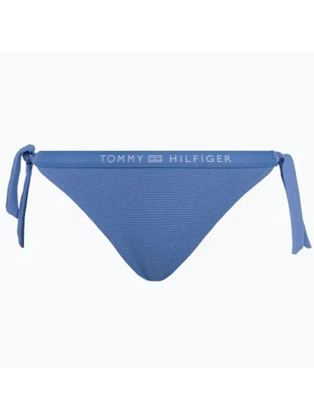 Долнище на бански костюм Tommy Hilfiger Side Tie blue spell синьо