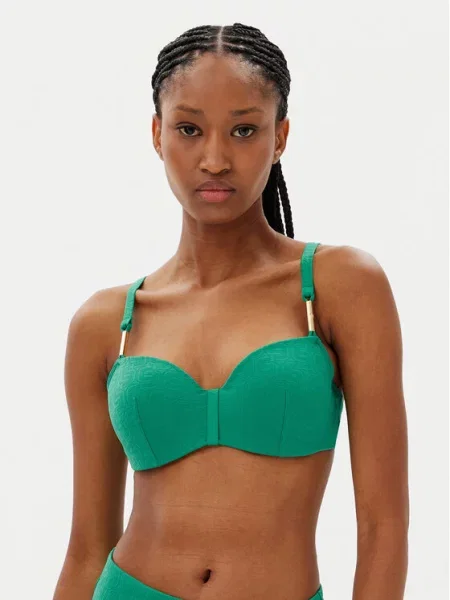 Gornji del bikini Chantelle zelena