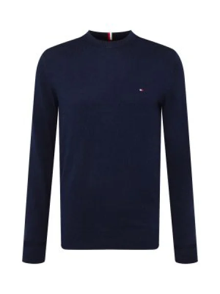 TOMMY HILFIGER Pulover albastru marin roșu alb