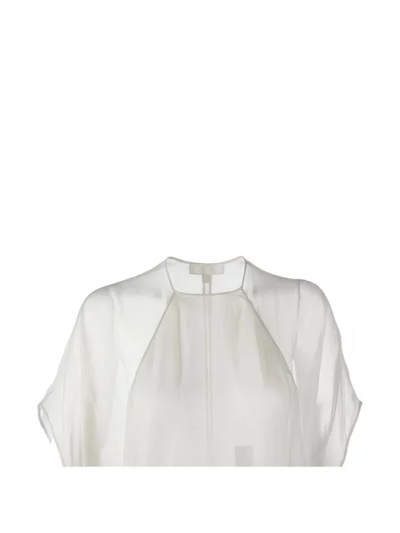 Rochie maxi Valentino Garavani de mătase alb