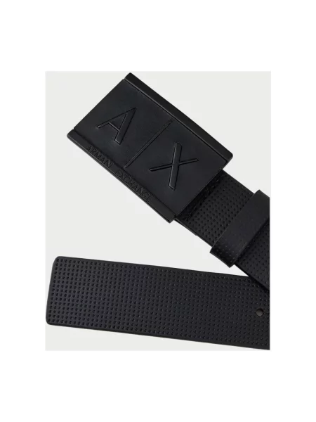 Armani Exchange Akcesoria Mężczyzna 90 CM paski dla mężczyzn czarny