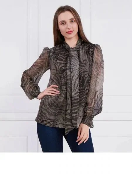 GUESS Bluză NADINE gri