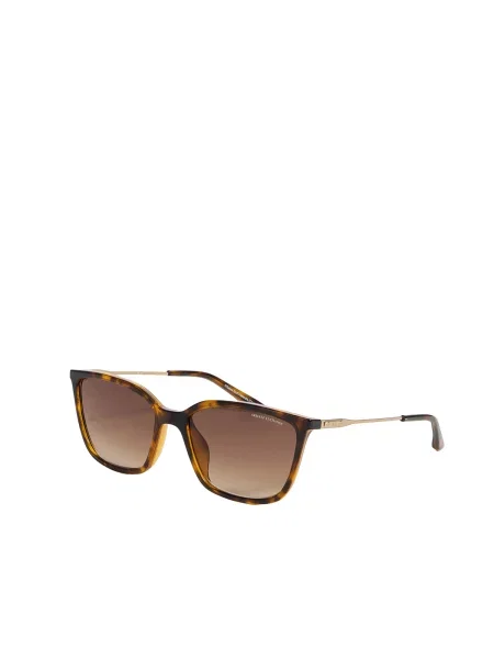 ARMANI EXCHANGE Ochelari de soare bej deschis / închis maro