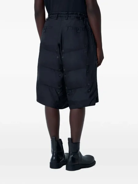 Pantaloni scurți Yohji Yamamoto negru
