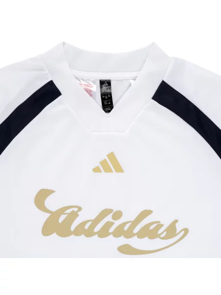 Tricou copii Adidas alb