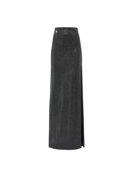 Długa spódnica maxi Philipp Plein szara
