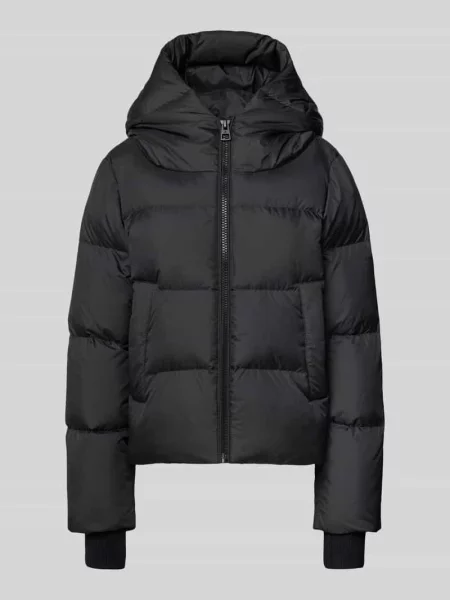 Kurtka puchowa o kroju regular fit z kapturem Marc O'polo czarna