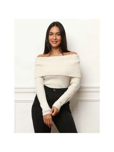 Pulover La Modeuse bej