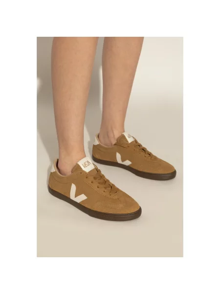 Veja sneakersy zamszowe Volley brązowy