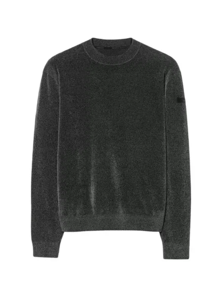 Pulover Rrd cu decolteu rotund verde