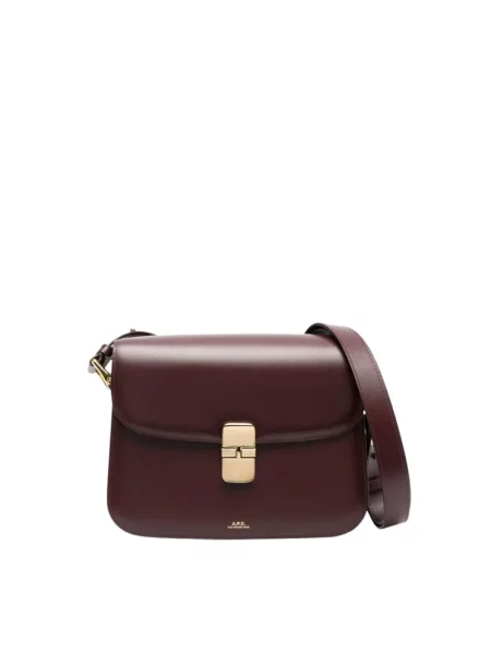 Torebka crossbody A.p.c. fioletowa