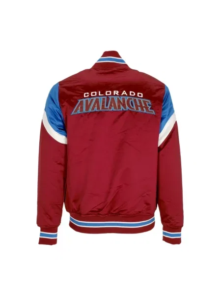 Kurtka bomber Mitchell & Ness czerwony