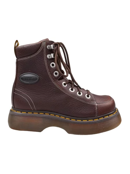 Botki Dr. Martens brązowe
