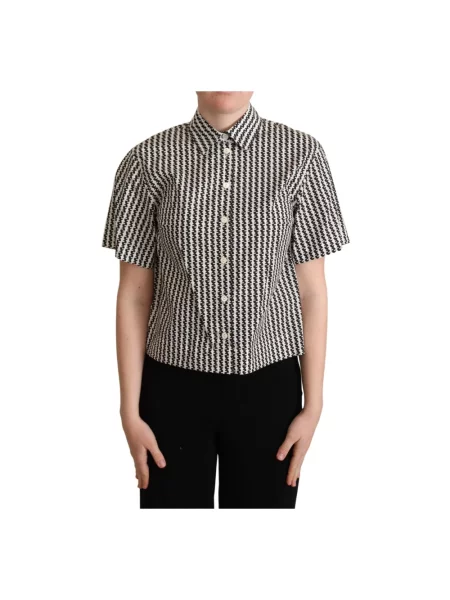 Polo Dolce And Gabbana z krótkim rękawem czarne