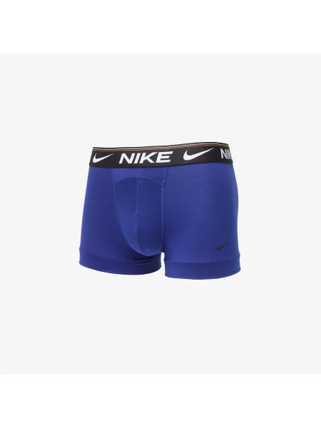 Pánske boxerky Nike Dri-FIT Ultra Comfort Trunk 3 páry šedá/oranžová sivá